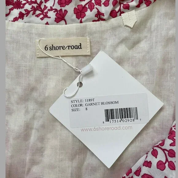 💖HP💖 NWT 6 SHORE ROAD TIDEPOOL TOP SIZE 8 - Picture 6 of 7